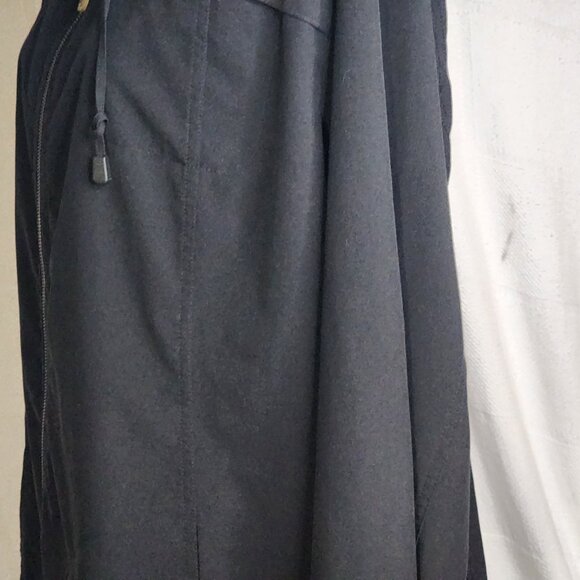 Zenergy Chicos Black Poly Span Elastic Cuff Hidden Hood Jacket Chico Sz 3 US XL - Picture 10 of 16